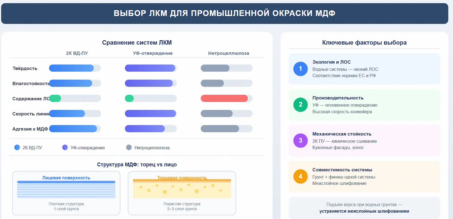 Сравнительная таблица систем ЛКМ для окраски МДФ.webp